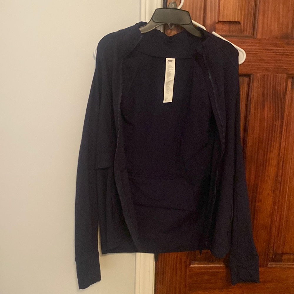 Fabletics Navy medium athletic jacket